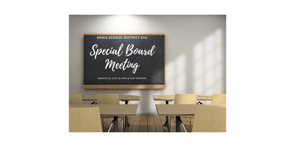 Special Board Meeting